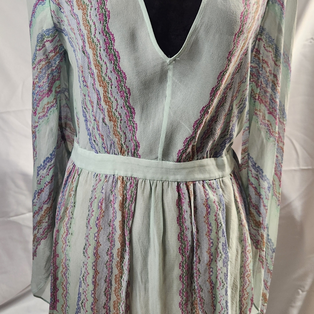 Bcbgmaxazria Multicolor Patterned Mini Dress - image 1